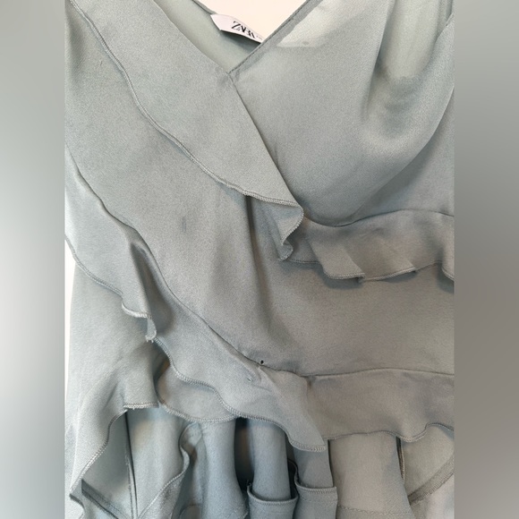 Zara Semi Sheer Tank Blouse - Picture 6 of 6